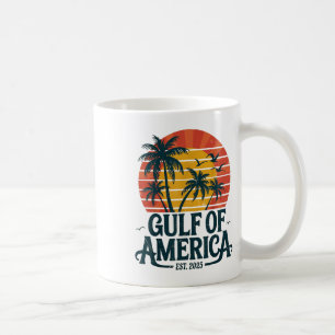 Taza De Café Playa Retro Vintage Del Golfo De Estados Unidos Es