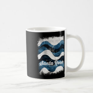 Taza De Café Playa Santa Rosa Florida Surf vintage Océano 