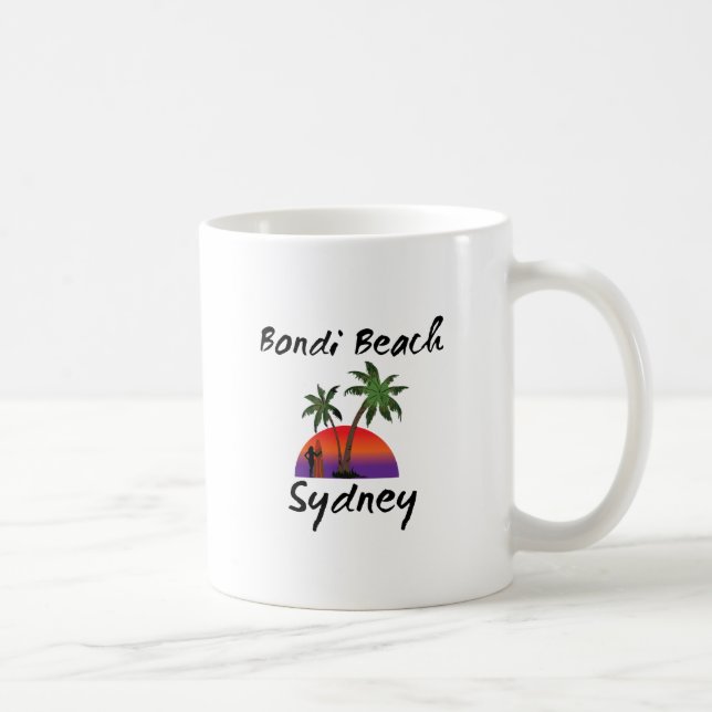 Taza De Café playa Sydney del bondi (Derecha)