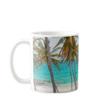 Playa tropical colorida