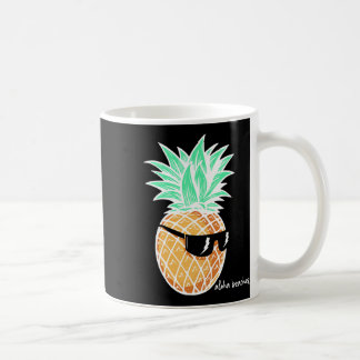 Taza De Café Playas Aloha Piña Verano Playa Tropical Vaca