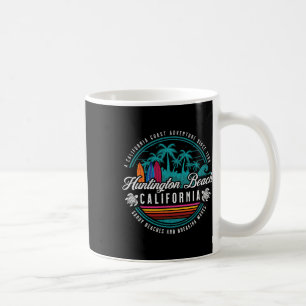 Taza De Café Playas de arena de Huntington Beach California