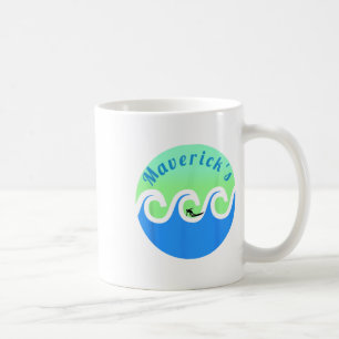 Taza De Café Playas de California, Surf Surf de Maverick