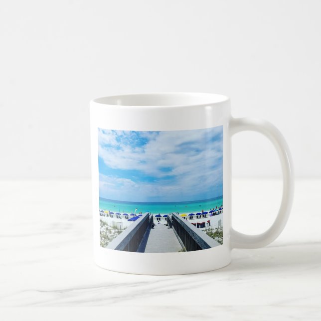 Taza De Café Playas de Destin la Florida (Derecha)