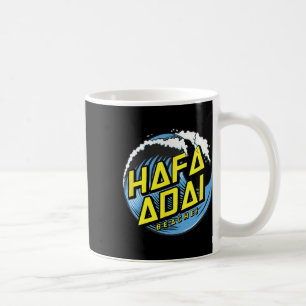 Taza De Café Playas de Wave Tropical Hafa Adai - 671 Gu Guam