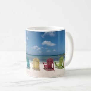 Taza De Café Playas tropicales Palm Beach, Aruba