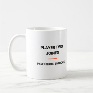 Taza De Café Player Two Joined Parenthood Unlocked Tasse