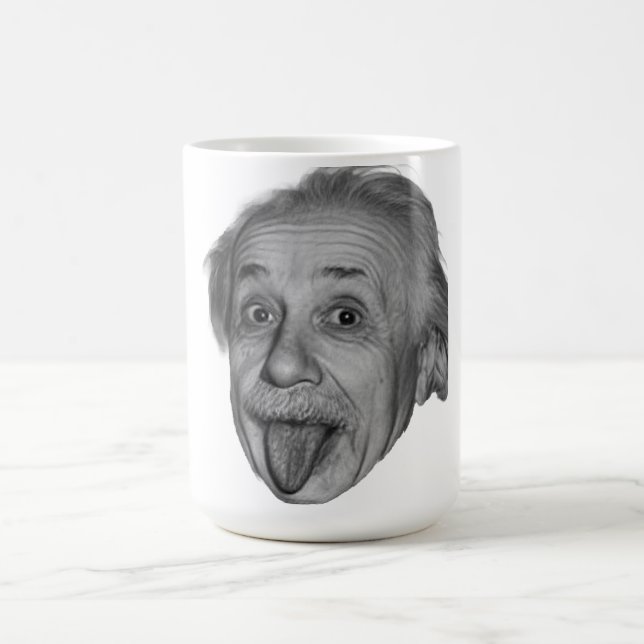 Taza De Café Playful Genius – Albert Einstein  (Centro)
