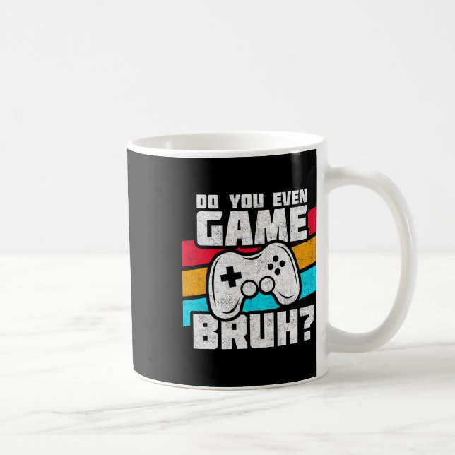 Taza De Café Playing Video Games - Video Gamer Meme - Funny Vid (Derecha)