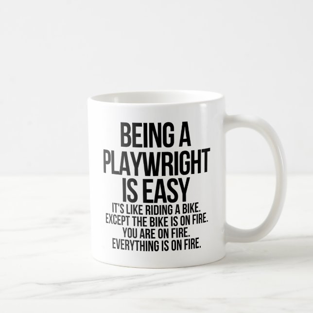 Taza De Café Playwright (Derecha)