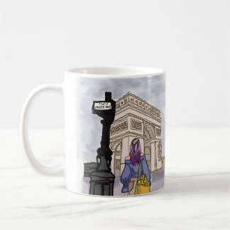 Taza De Café Plaza Charles de Gaulle París.