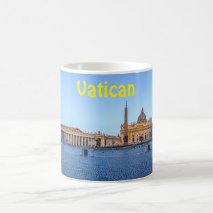 Taza De Café Plaza de San Pedro en Ciudad del Vaticano - Roma,