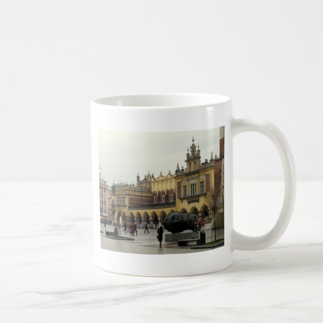 Taza De Café Plaza del mercado en Kraków (Derecha)