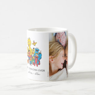 Taza De Café Plaza Sésamo 123   Foto de la abuela