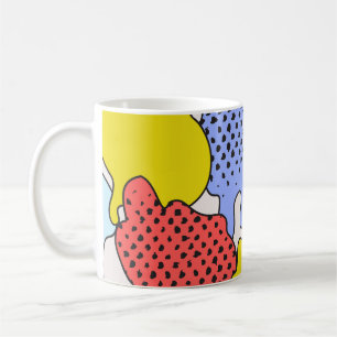 Taza De Café Plazas de arte pop: Drama cómico