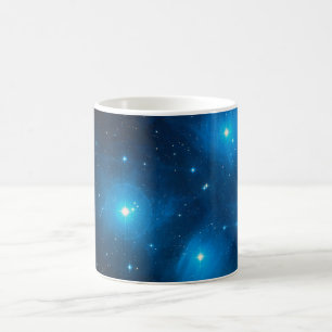 Taza De Café Pleiades Astro Oujda asterismo cúmulo estelar azul