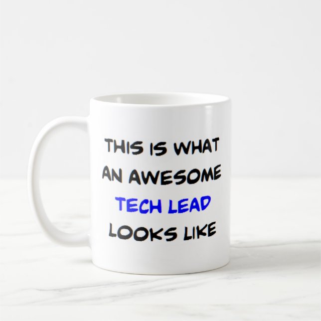 Taza De Café plomo tecnológico, impresionante (Izquierda)