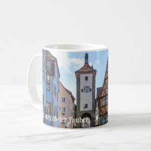 Taza De Café Plönlein en Rothenburg ob der Tauber, Alemania