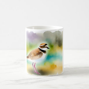 Taza De Café Plover Bird 190724AREF137 - Watercolor