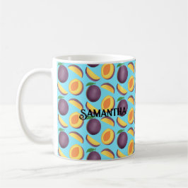 Taza De Café Plum Fruit