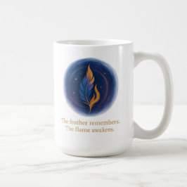 Taza De Café Pluma Cósmica 