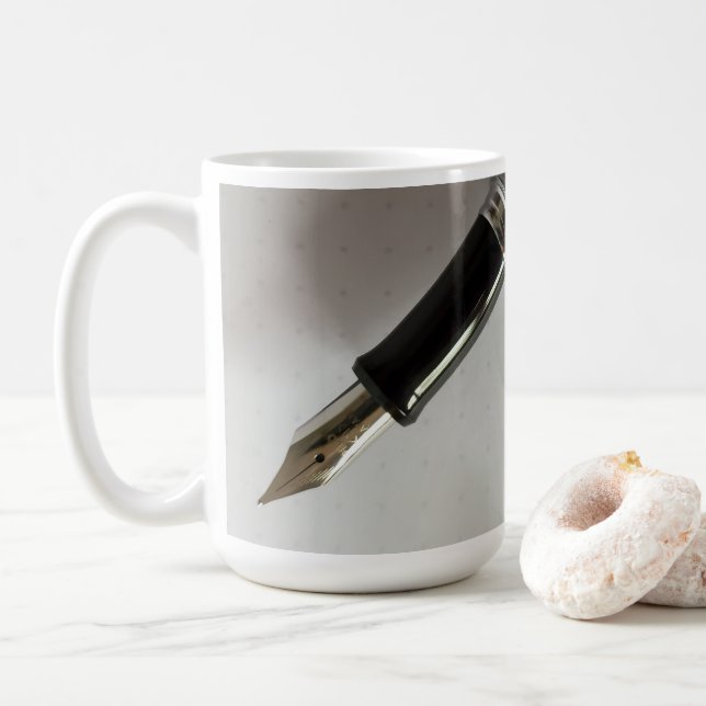 Taza De Café Pluma estilográfica (Con donut)
