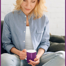 - Pluma sólida elegante - Café Mug