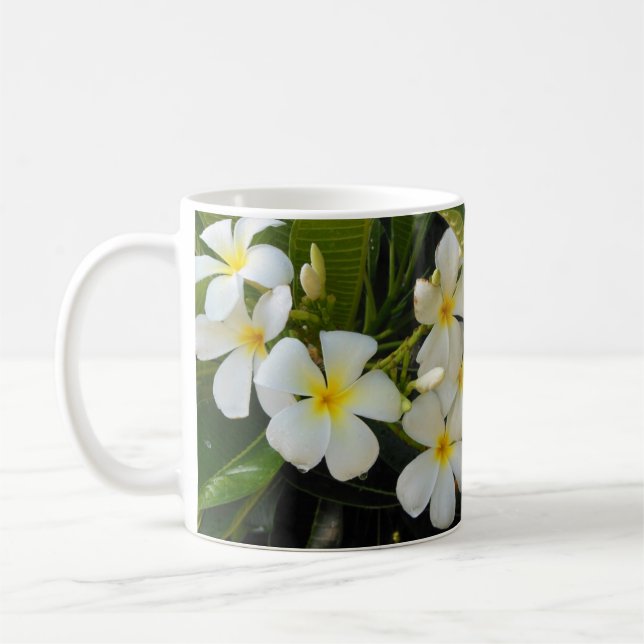 Taza De Café Plumeria (Izquierda)