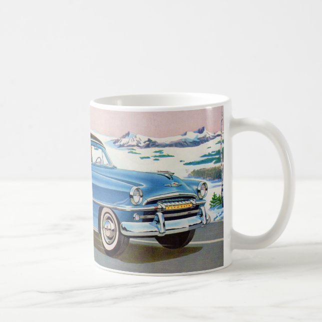 Taza De Café Plymouth Belvedere de los años 1950 (Derecha)