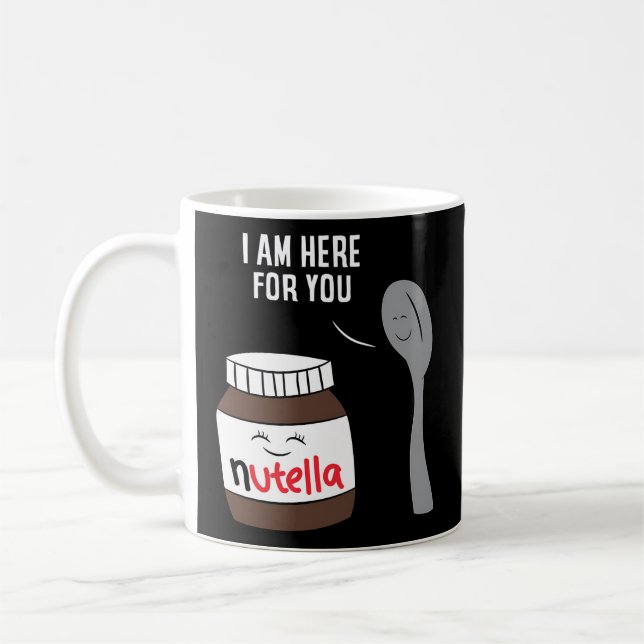 Taza De Café Pner De Los Hombres Nutella (Izquierda)