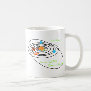Taza De Café Pobres Plutón de los planetas