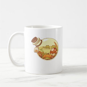 Taza De Café Poción de Otoño con Ranas Clásico