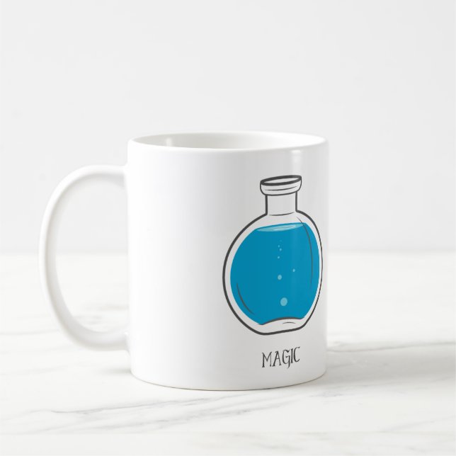 Taza De Café Poción mágica: +100 (Izquierda)