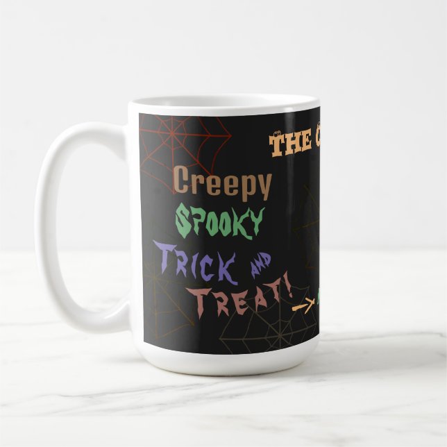 Taza De Café Pociones Mágicas Personalizadas de Halloween Espel (Izquierda)
