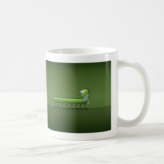 Taza De Café Poco problema (verde) (Derecha)
