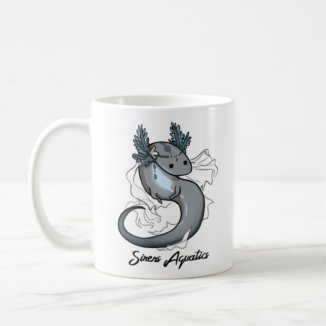 Taza De Café Poco Salamander acuático de la sirena (Izquierda)