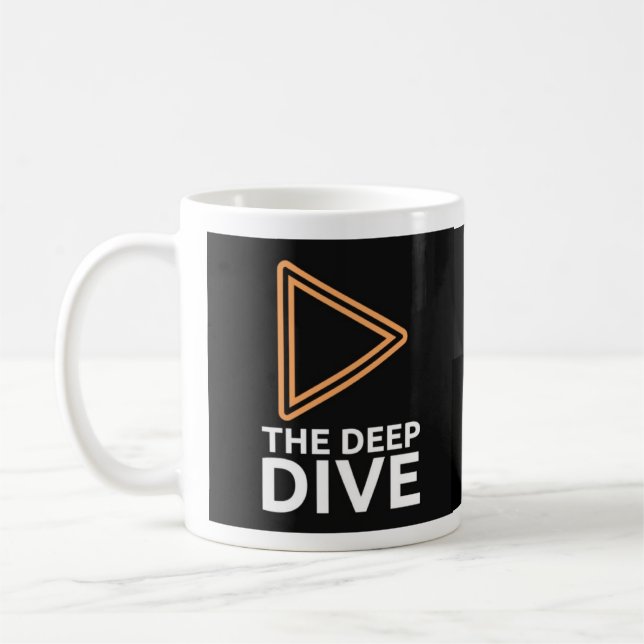 Taza De Café Podcast de buceo profundo (Izquierda)