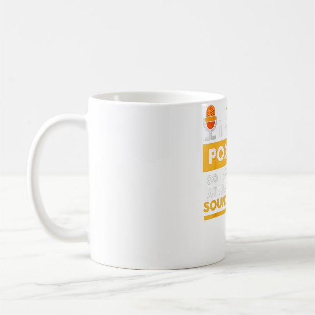Taza De Café Podcaster Host Expert I Hacer Podcasts (Izquierda)