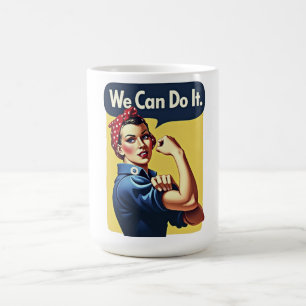 Taza De Café Podemos hacerlo   Feminismo