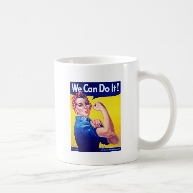 Taza De Café Podemos hacerlo Rosie the Riveter (Derecha)