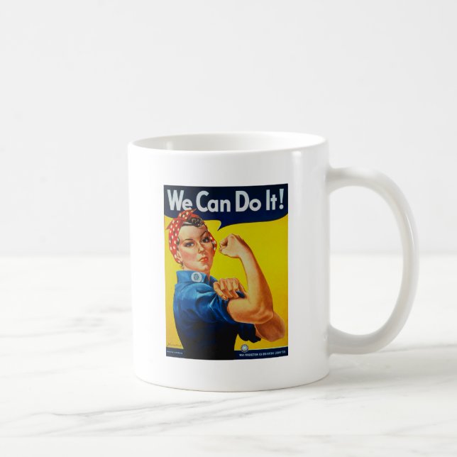 Taza De Café Podemos hacerlo Rosie the Riveter (Derecha)