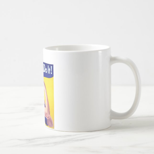 Taza De Café Podemos hacerlo Rosie the Riveter (Derecha)