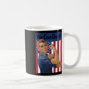 Taza De Café Podemos Hacerlo Rosie The Riveter Feminist Usa Fla