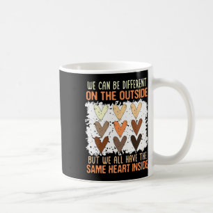 Taza De Café Podemos ser diferentes por fuera Mes de la histori
