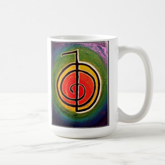 Taza De Café Poder Cho-Ku-Rei de Reiki (Derecha)