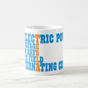 Taza De Café Poder de Tesla