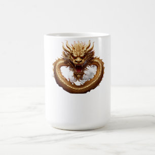 Taza De Café Poder del Dragón Chino