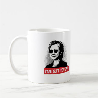 Taza De Café Poder del Pantsuit -- Elección presidencial 2016 -