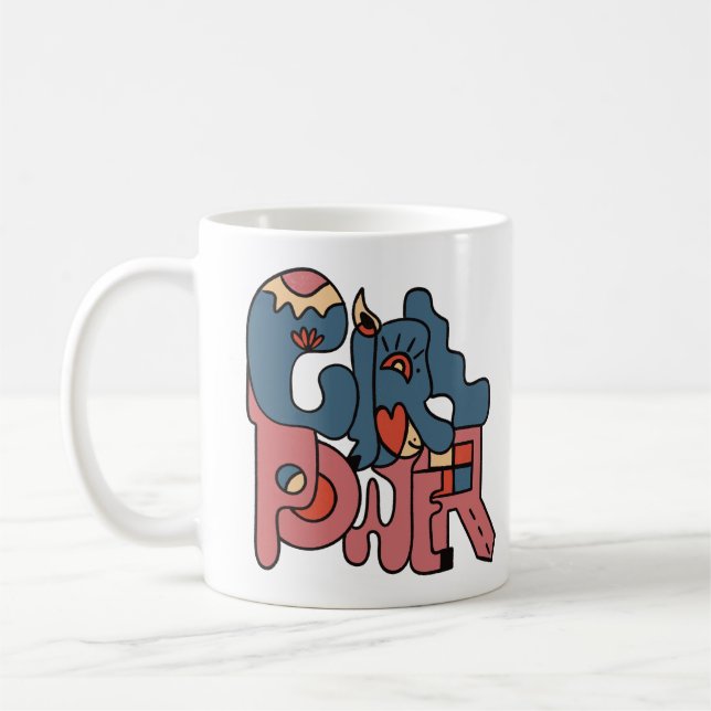 Taza De Café Poder Femenino  (Izquierda)