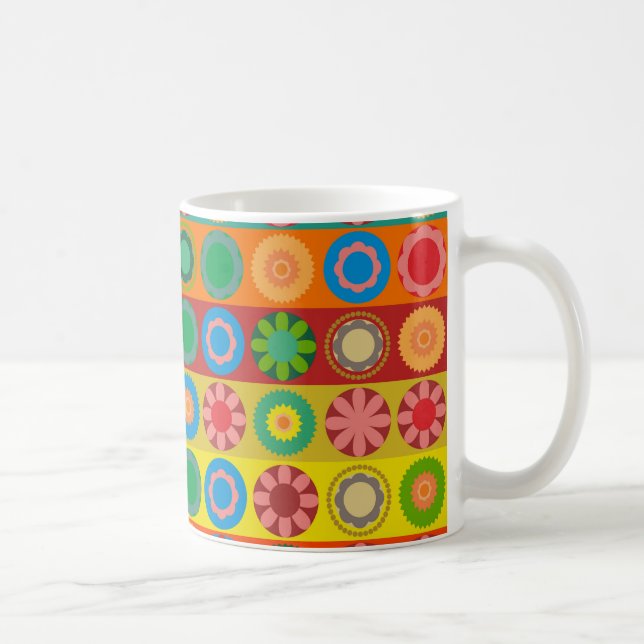 Taza De Café Poder Floral en Filas (Derecha)